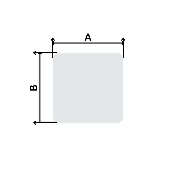 Размер квадратного стержня из стекловолокна