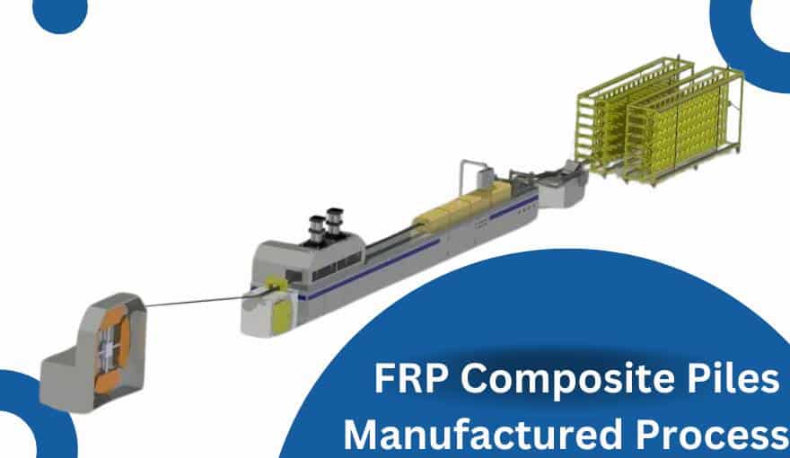 Процесс производства композитных свай FRP