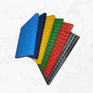 Решетка с высокой грузоподъемностью, изготовленная методом пултрузии