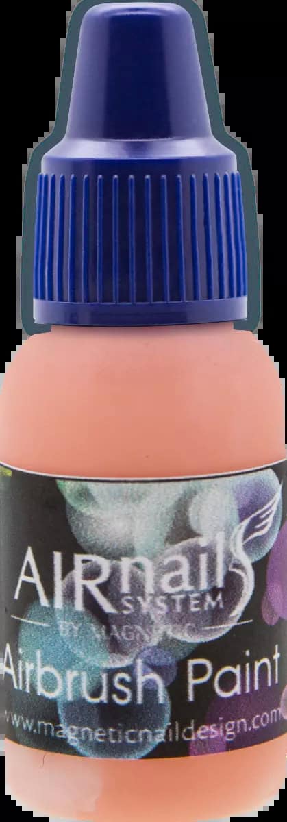 Kunstnagellak in een druppelform, geschikt voor airbrush nail art en professionele nageldesigns.