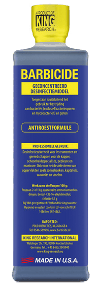 Barbicide Geconcentreerd Desinfectiemiddel 473ml