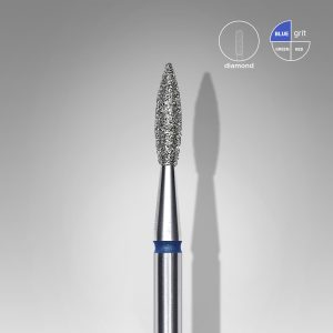 Zirkon diamantvijl voor nagelverzorging en manicure, precisie gereedschap voor glanzende nagels.