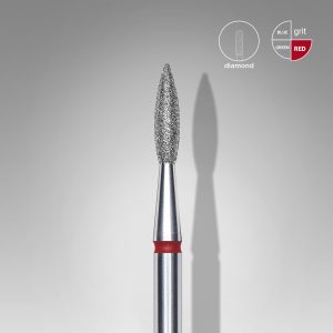 Zirkon diamant vijl voor nagelverzorging en precisie schuurwerk.