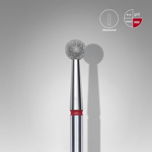 Zirkoniet diamant nagelvijl met verschillende gritniveaus voor professionele nagelverzorging.