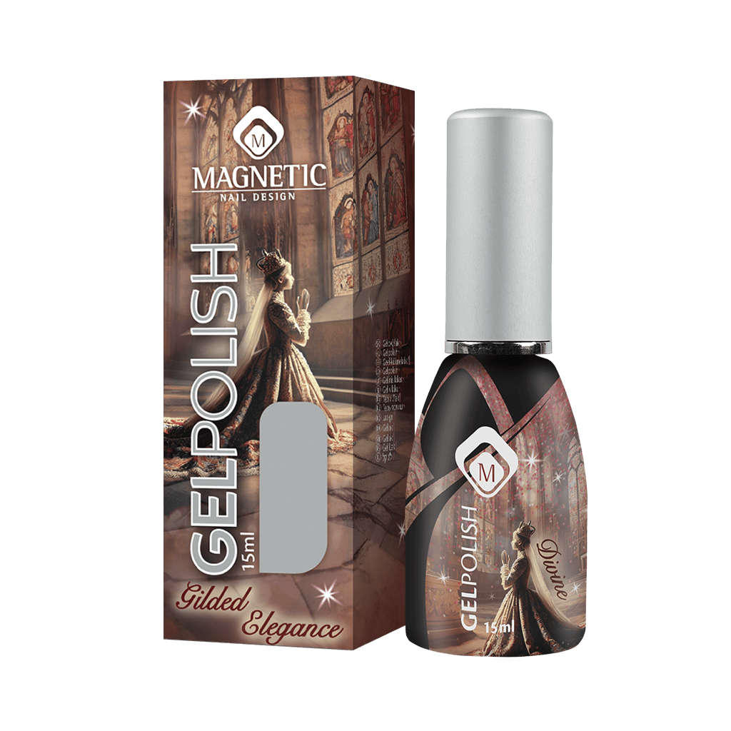 Magnetisch gelpolish voor elegante nagels, 15ml, geschikt voor gel- en gellak.