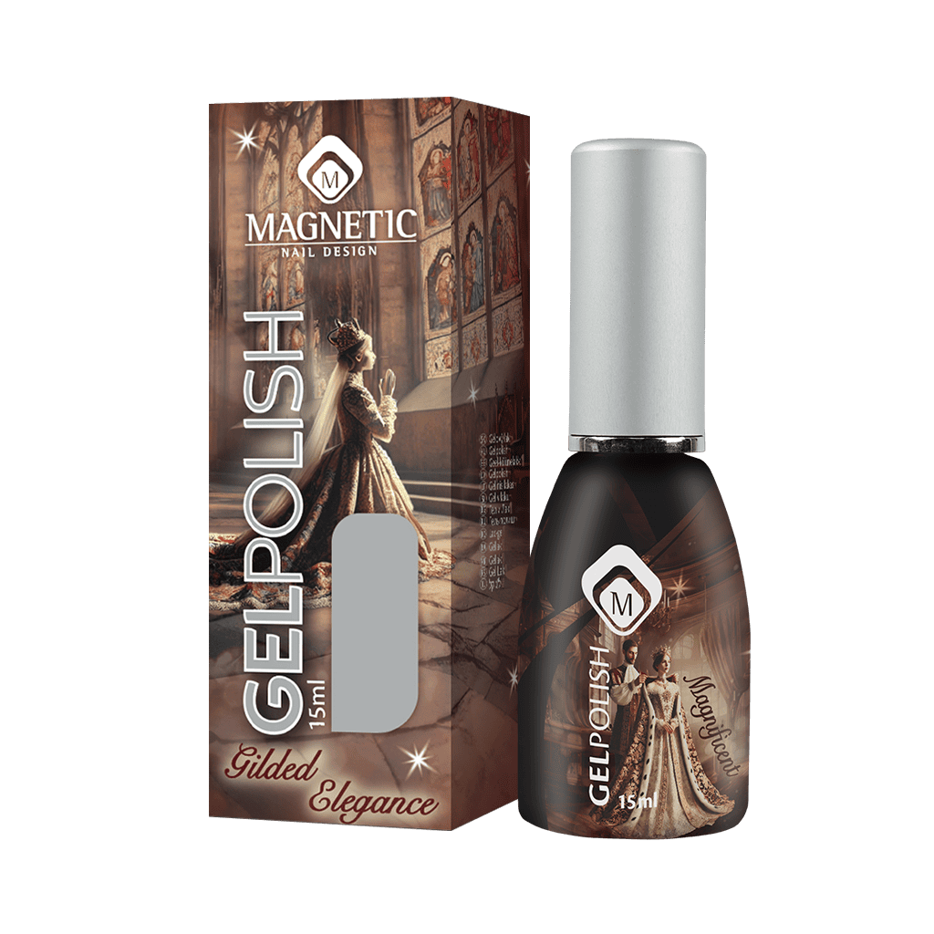 Magnetische gelnagellak voor elegante en glanzende nagels, 15ml, geschikt voor professionele manicur.