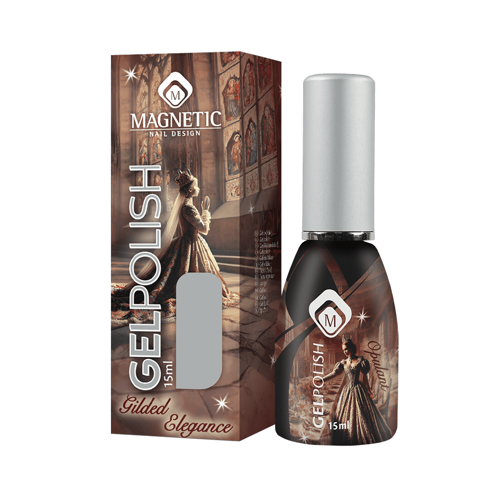 Magnetische gelnagellak voor elegante en glanzende nagels, 15ml, ideaal voor professionele nagelverz.