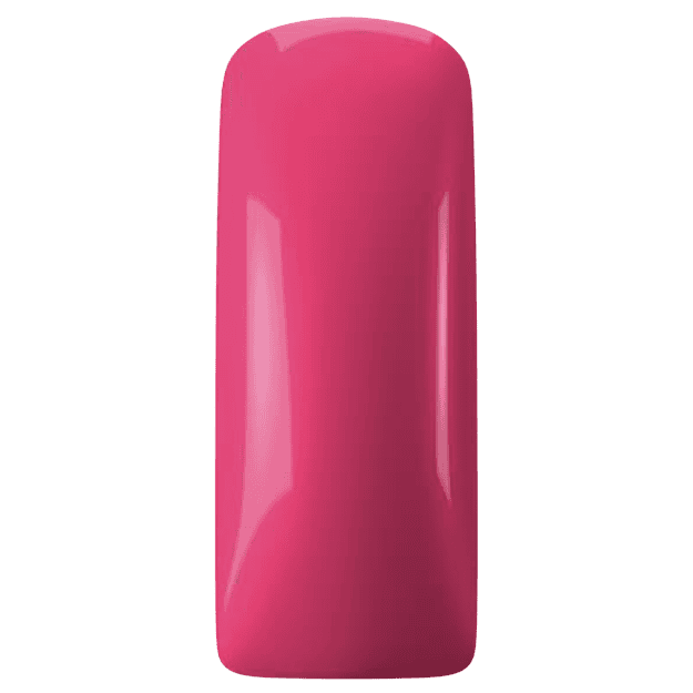 Zeer mooie roze nagellak op een nagel, perfect voor manicure en nagelverzorging.