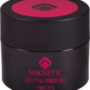 Magnetic Sculpting Fiber Gel Pink 30g