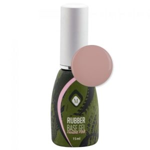 Rubber Base Gel Frosted Pink 15 ml