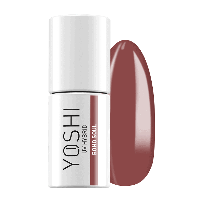Yosh UV Hybrid nagellak in Bohosoul kleur, perfect voor langdurige nagellook.