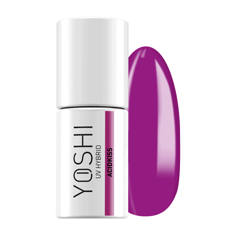 UV gel nagellak YOSHI Acid Kiss voor professionele nagelverzorging en langdurige manicure.
