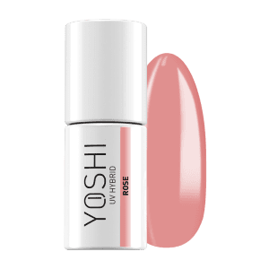 YOSHI UV Hybrid nagellak in roze, geschikt voor gelnagels en manicure.
