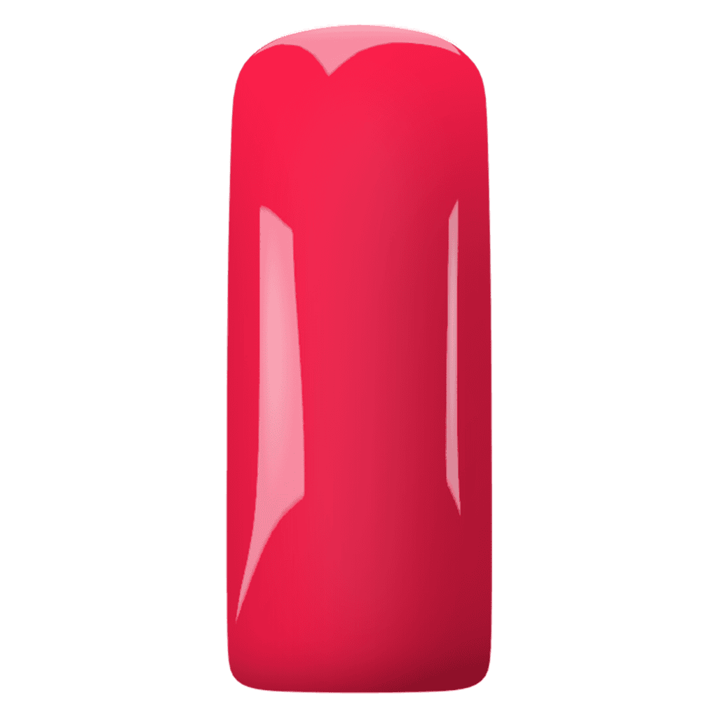Elegante roze nagel met glanzende afwerking voor stijlvolle manicure.