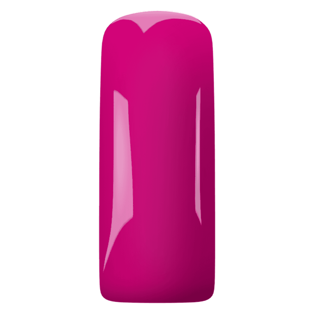 Roze kunstnagel met glanzende afwerking voor mooie nagels.