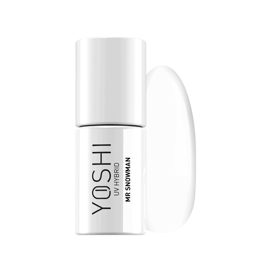 Yosh UV hybride nagellak in Mrs. Snowman, perfect voor manicure en nagelverzorging.
