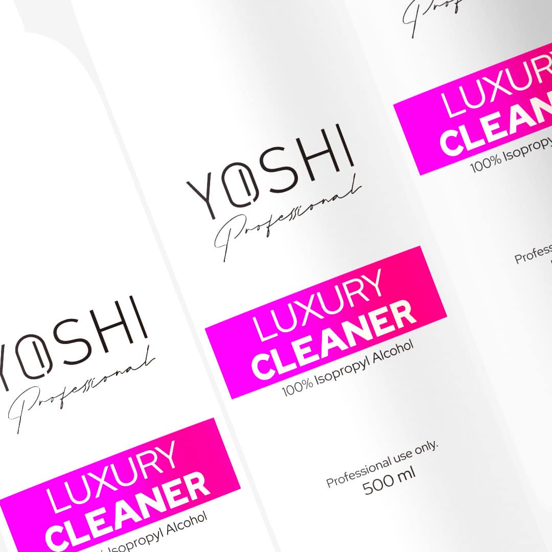 Luxe nagelreiniger van Yoshi, 100% Isopropyl Alcohol, professionele kwaliteit.
