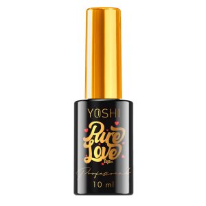 Yoshi Pure Love Top Coat voor glanzende en duurzame nagels, 10 ml.