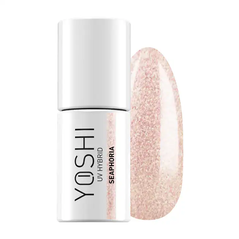 Yoshi UV Hybrid nagellak in Sephoria kleur, perfect voor langdurige manicure.