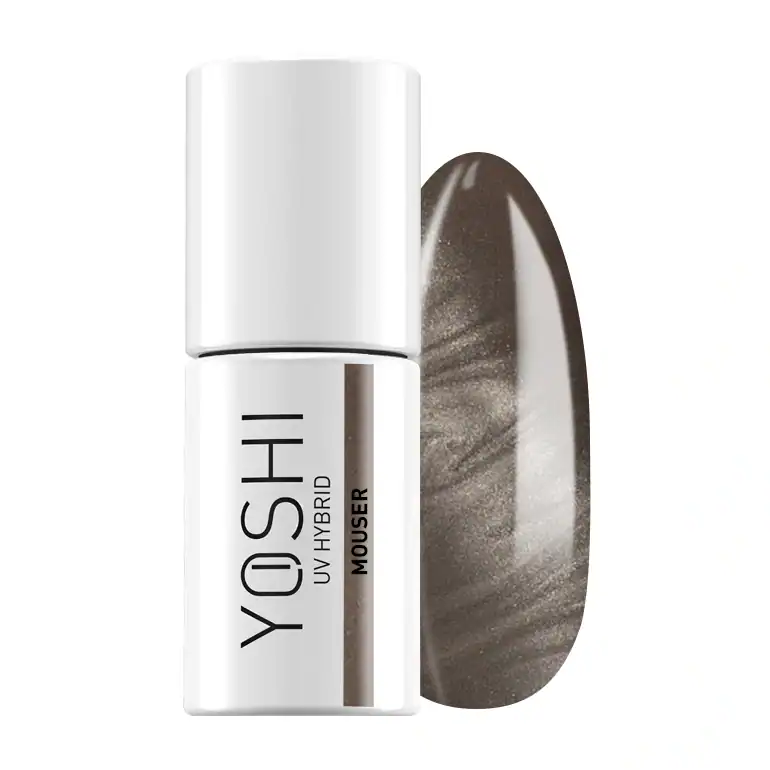 Yoshi UV Hybrid nagellak, snel uithardend, langdurige kleur, perfect voor gelnagels.