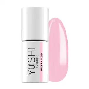 Yoshi UV Hybrid nagellak in de kleur Broken Glass, perfect voor stijlvolle nagelkunst. Hoogwaardige.