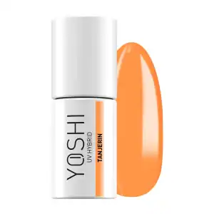 Yoshi UV Hybrid nagellak in Tangerijn, ideaal voor langdurige nagellook.