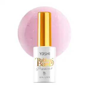 Gelnagelbasis met gouden dop, geschikt voor professionele nagelverzorging en UV/LED-licht.
