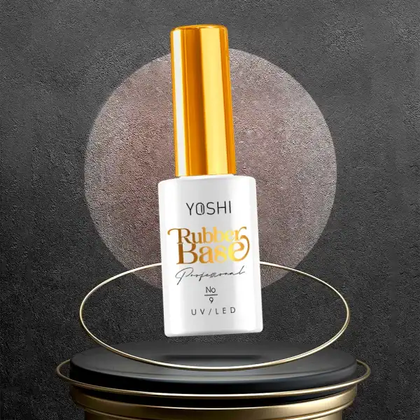 Gelnagel top coat van Yoshi voor langdurige nagelverzorging, professioneel gebruik.