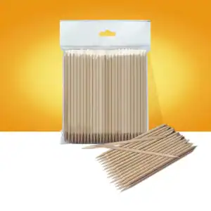 Vingerhoedjes voor nagelverzorging, set van 50 stuks, beige kleur.