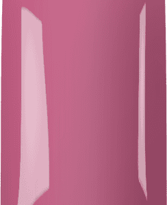 Gelnagel met roze kleur en glanzende afwerking voor elegante nagelverzorging.