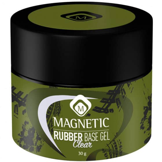 Magnetische Rubber Basis Gel, 30g, voor gelnagels, transparant, geschikt voor professionele nagelver.