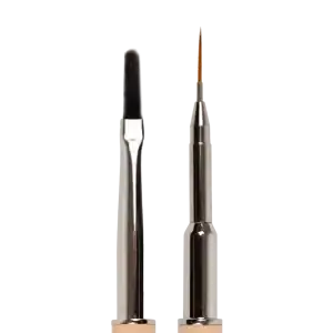 Professionele nail art brush en dotting tool voor perfecte nagelontwerpen.