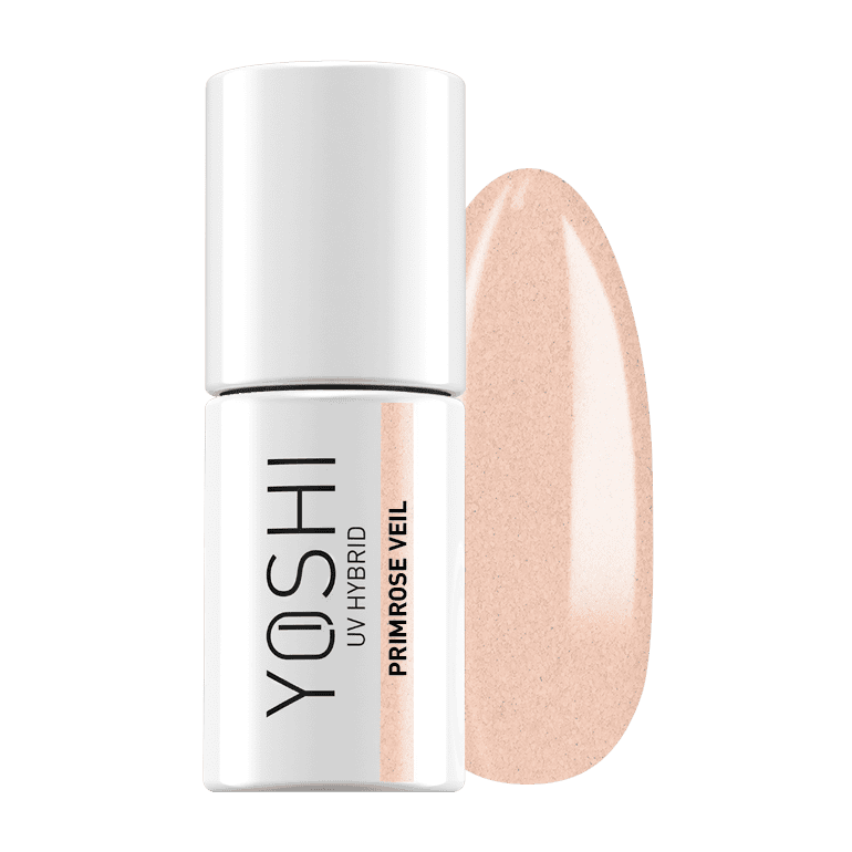 Yoshi UV hybride nagellak in de kleur pruimmoes, ideaal voor langdurige nagellooks. Perfect voor pro.