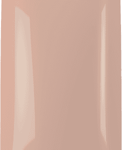Gelnagel met natuurlijke nude kleur en glanzende afwerking, perfect voor elegante nagelverzorging.