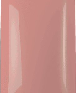 Gelnagel met elegante, natuurlijke roze kleur en glanzende afwerking voor een stijlvolle manicure.