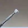 Kunstnagelborstel voor gel en acryl nagelverzorging.