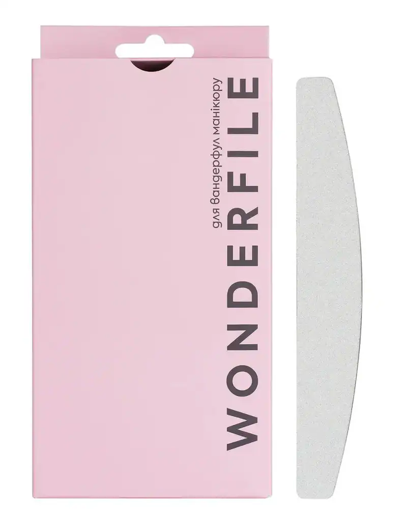 Wonder File voor nagelverzorging, geschikt voor professionele nagelverzorging.