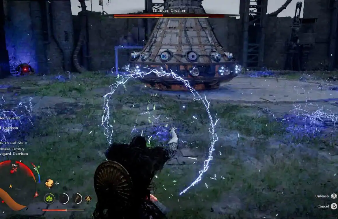 Using Nature's Snare Against Thunder Crusher