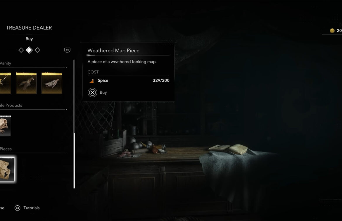 The first part of the map is with the merchant
