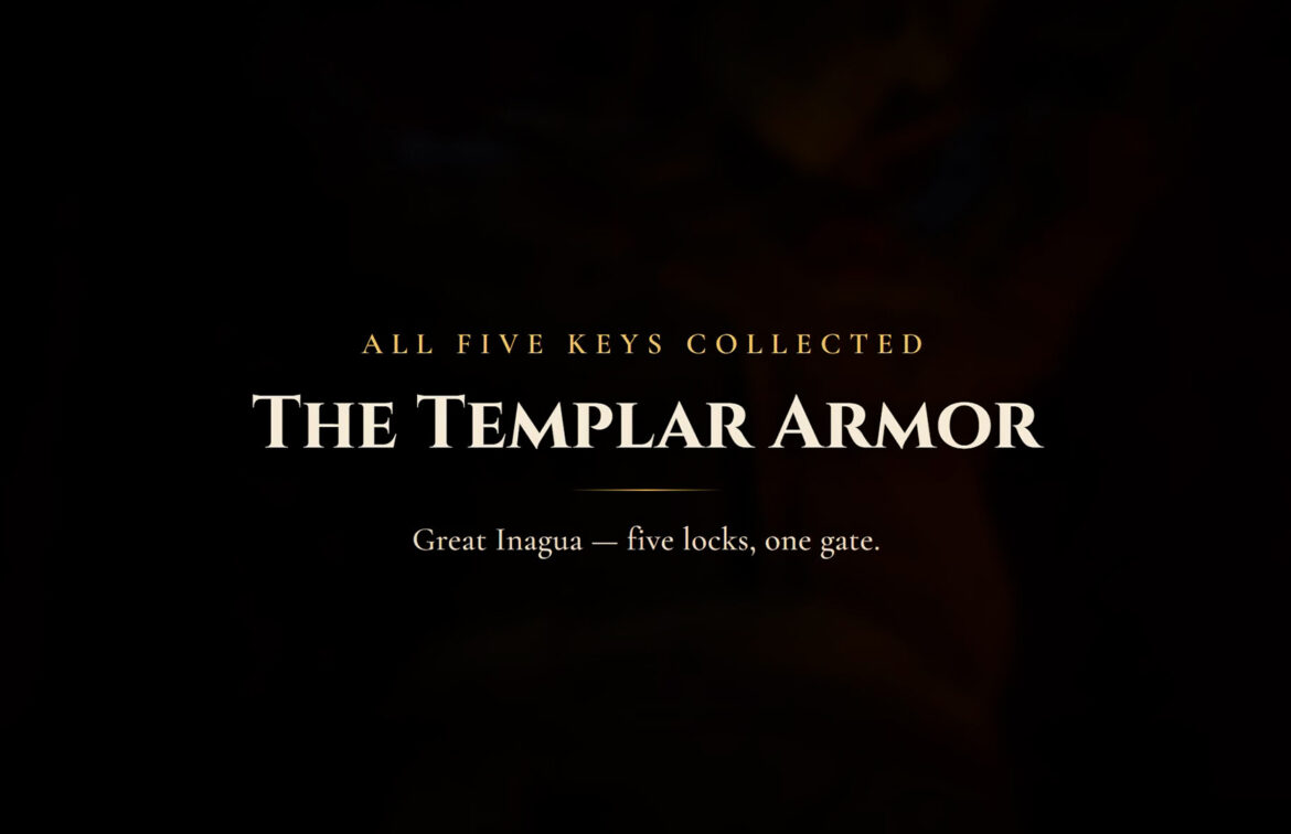 Templar Armor final location