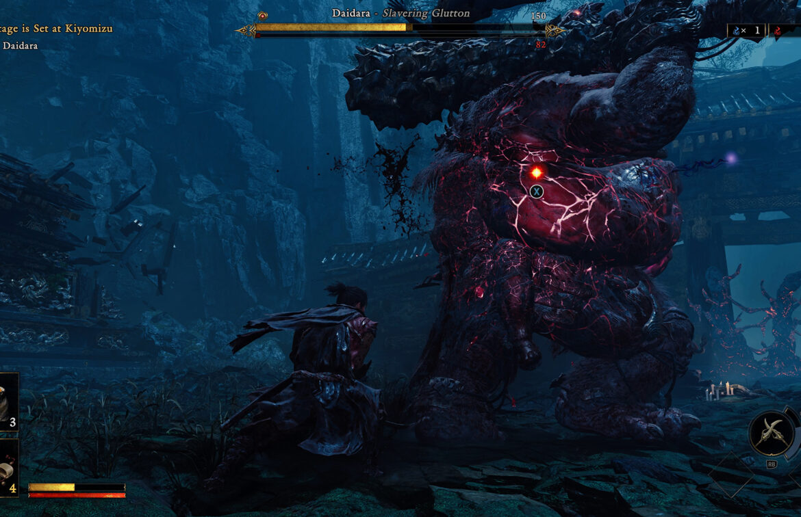 Breaking Daidara's Stamina Bar
