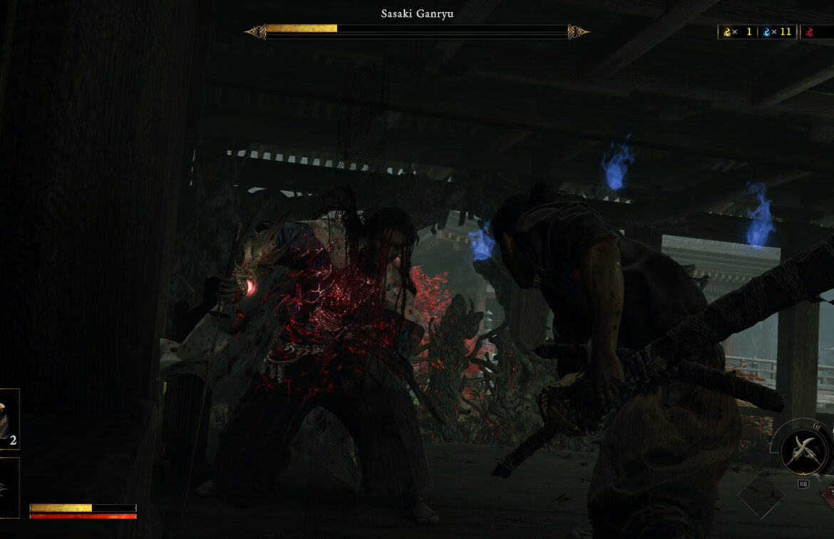 Clearing Sasaki Ganryu on Hard Mode