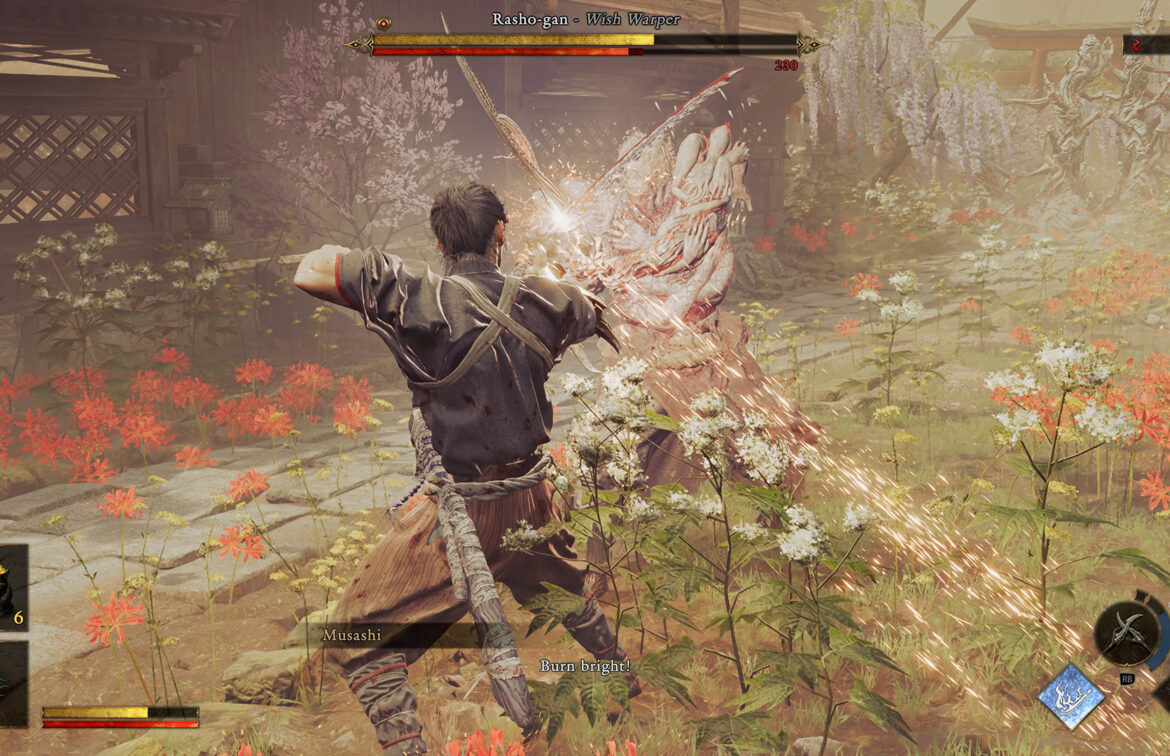 Rasho-gan Phase One: Parry the Blade