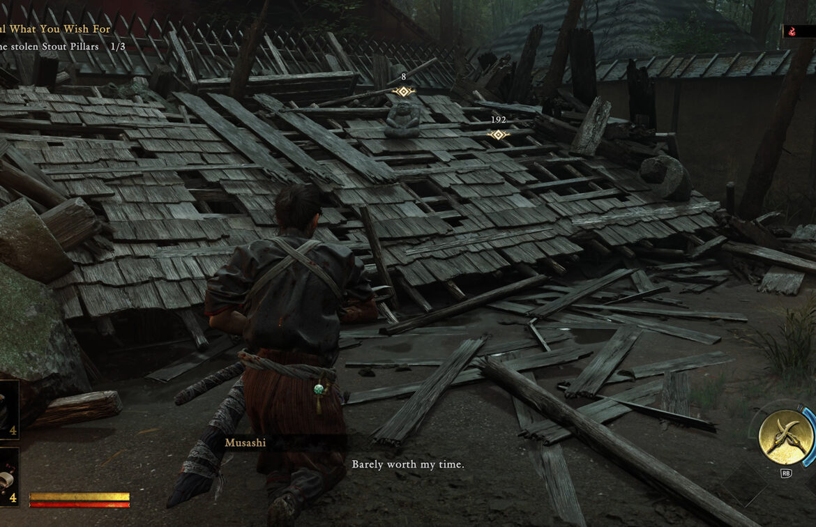 Second Stolen Stout Pillar Statue