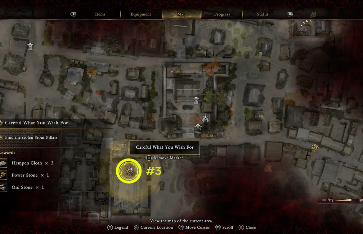 Third Stolen Stout Pillar location