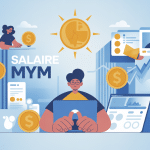 Illustration mym salaire succès indépendant