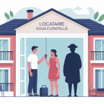 illustration location problème locataire sous curatelle