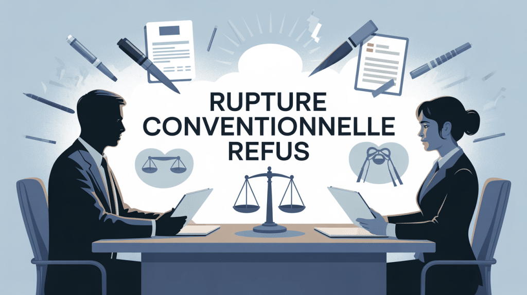 Combien de fois un employeur peut refuser une rupture conventionnelle, illustration négociation professionnelle
