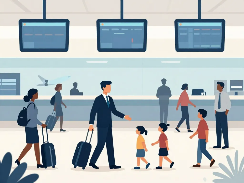 scène aéroport comment devenir agent d'escale