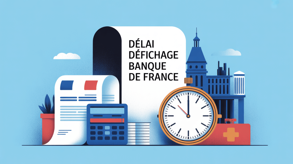 illustration délai fichage banque de france après régularisation